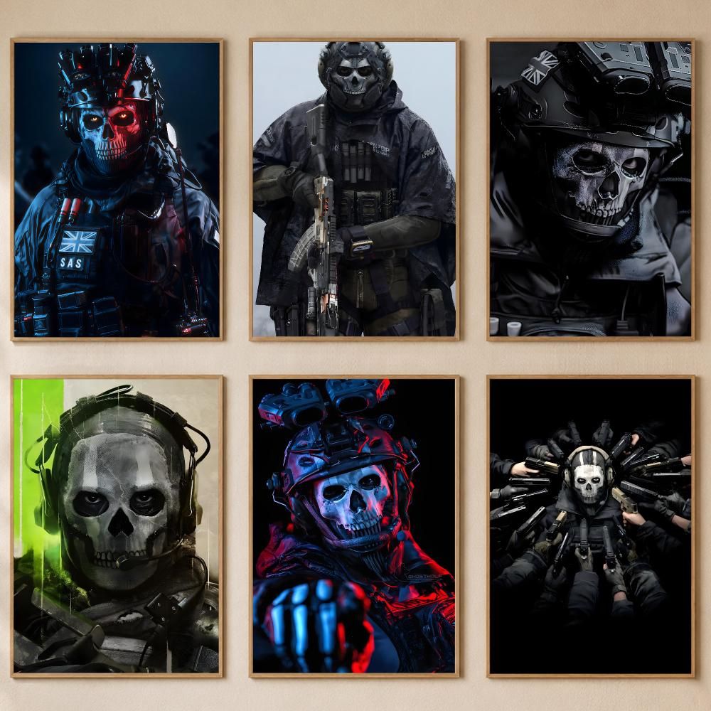 Gaming Console Wallpaper - Poster Call of Duty Simon Ghost