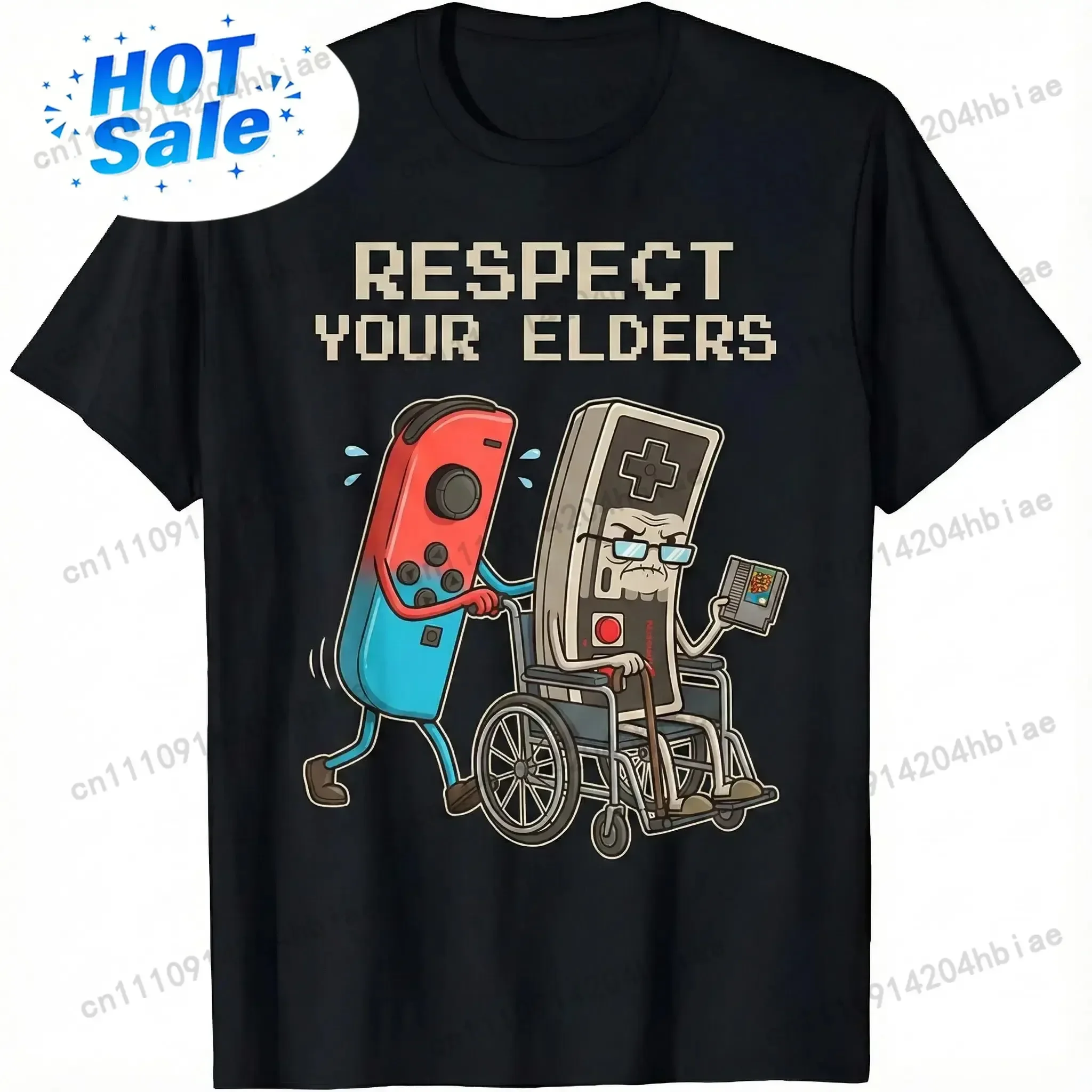 Gaming Console Old School - Kaos Grafis Gamer Retro Lucu Bahan