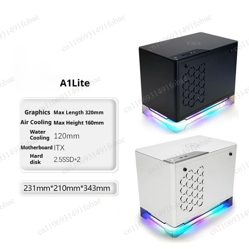 Gaming Console Mini - Casing Mini A1 Lite ITX Mendukung