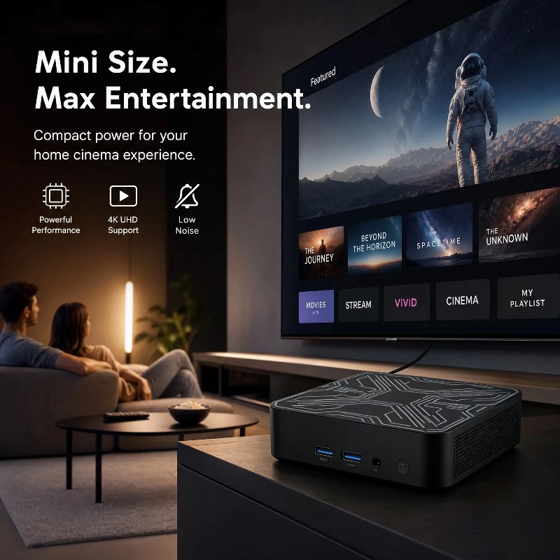2026 Mini PC Portabel Baru Int - Gaming Console Mini ulasan dan harga