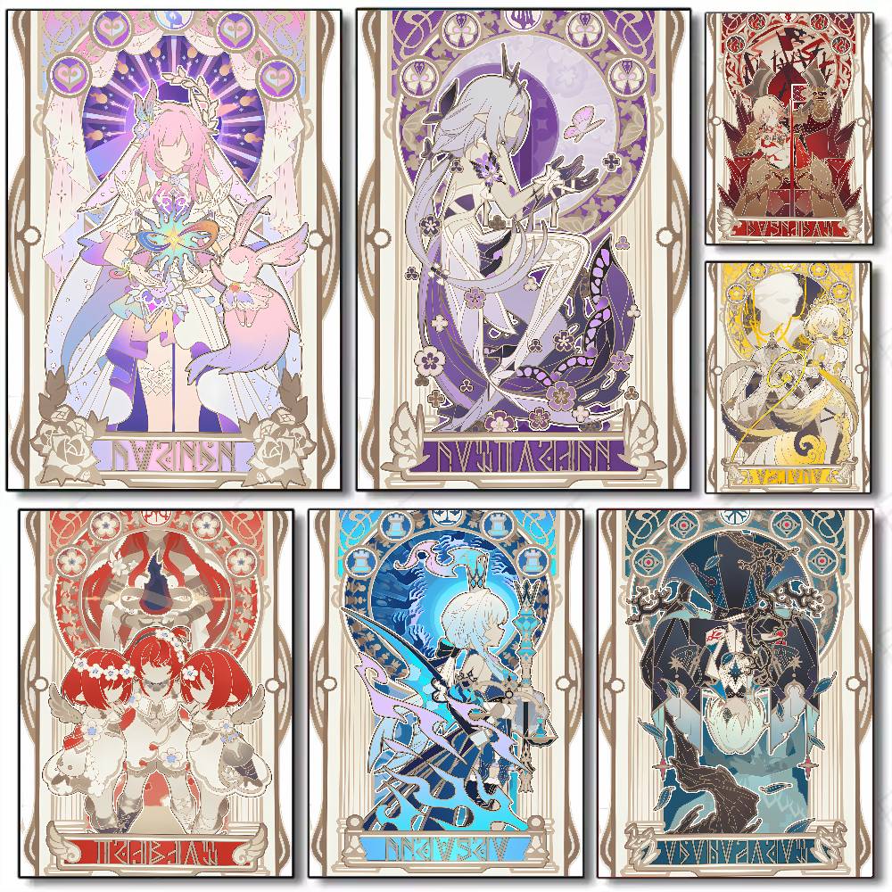 Poster Honkai Star Rail Popule - Gaming Console Wallpaper ulasan dan harga