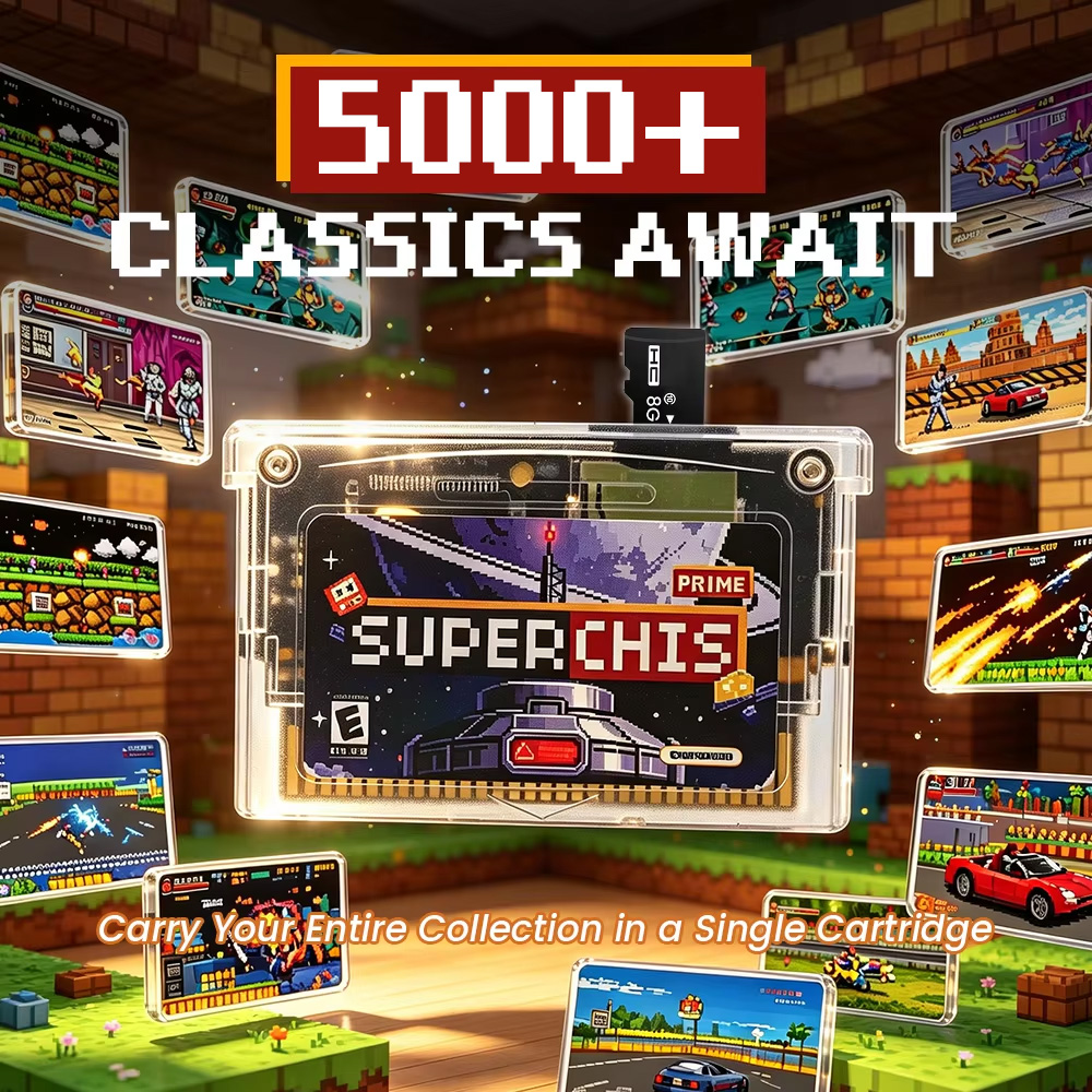 Kartrid Game Retro Superchis F - Gaming Console Portable ulasan dan harga