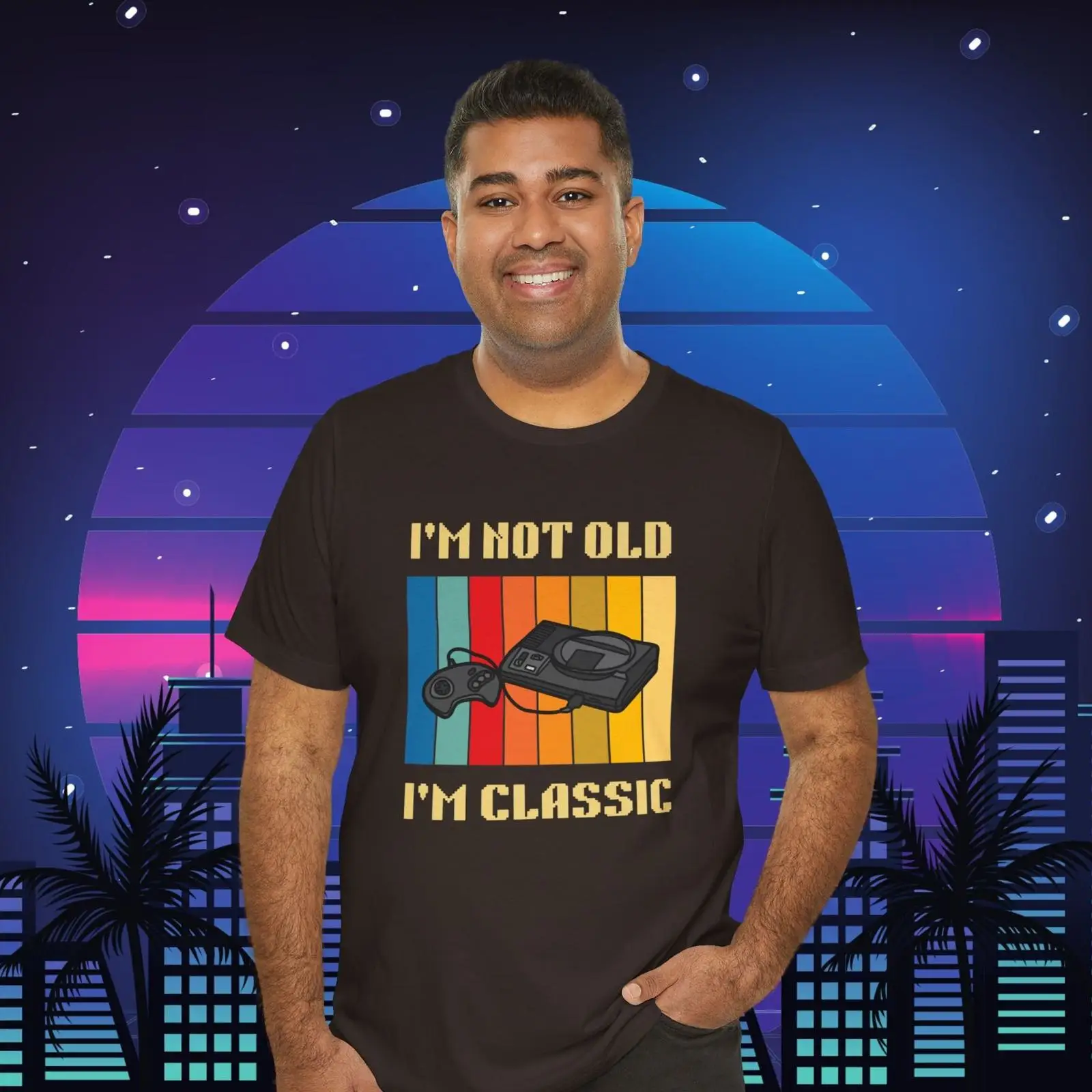 Kaos Gamer Retro Klasik I'm No - Gaming Console Old School ulasan dan harga