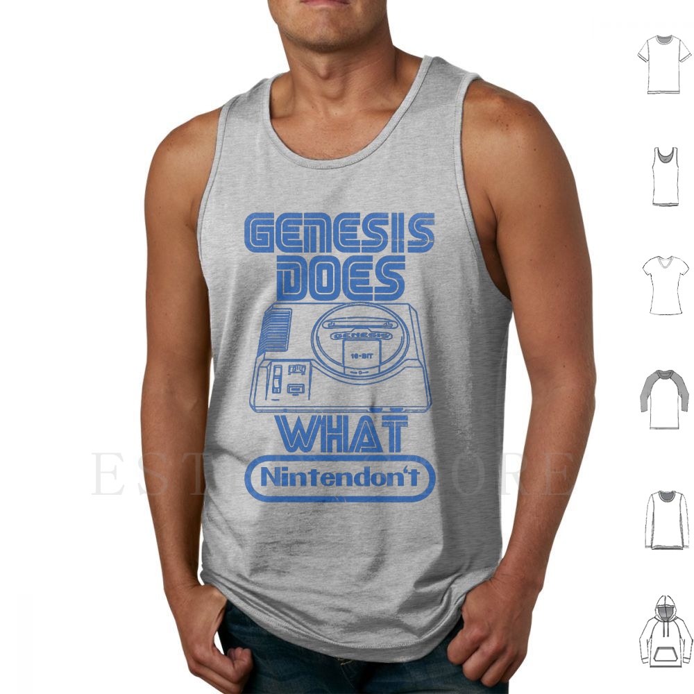 Rompi Tank Top The Console War - Gaming Console Genesis ulasan dan harga