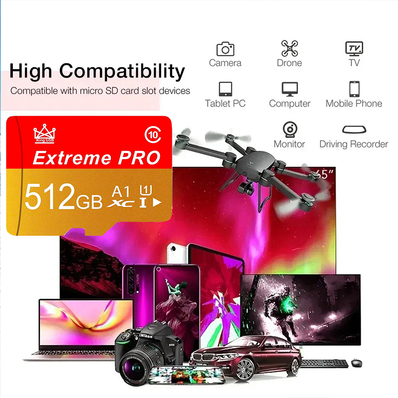 Kartu SD Kecepatan Tinggi 512G - Gaming Console Phone ulasan dan harga