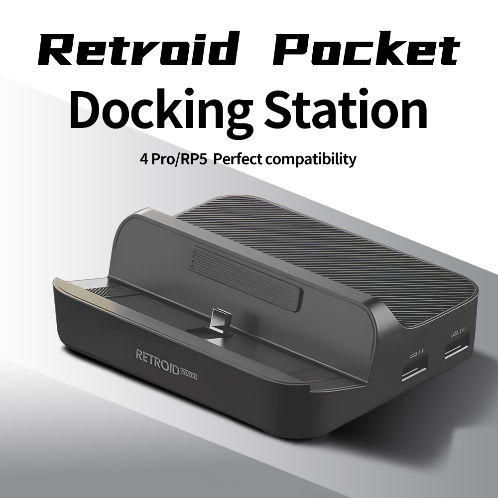 Stasiun Dok Retroid Pocket 5 u - Gaming Console Mini ulasan dan harga