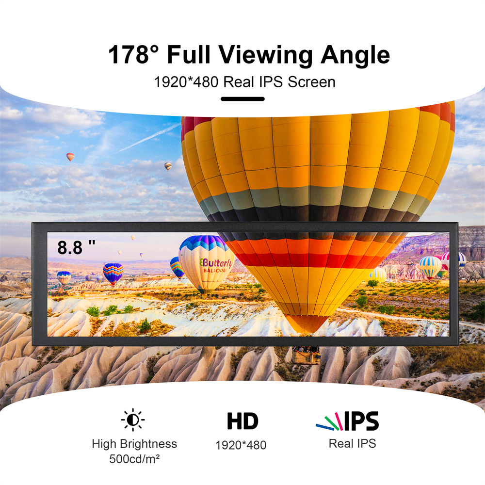 Wisecoco 8.8 Inci FHD Layar Se - Gaming Console Wallpaper ulasan dan harga