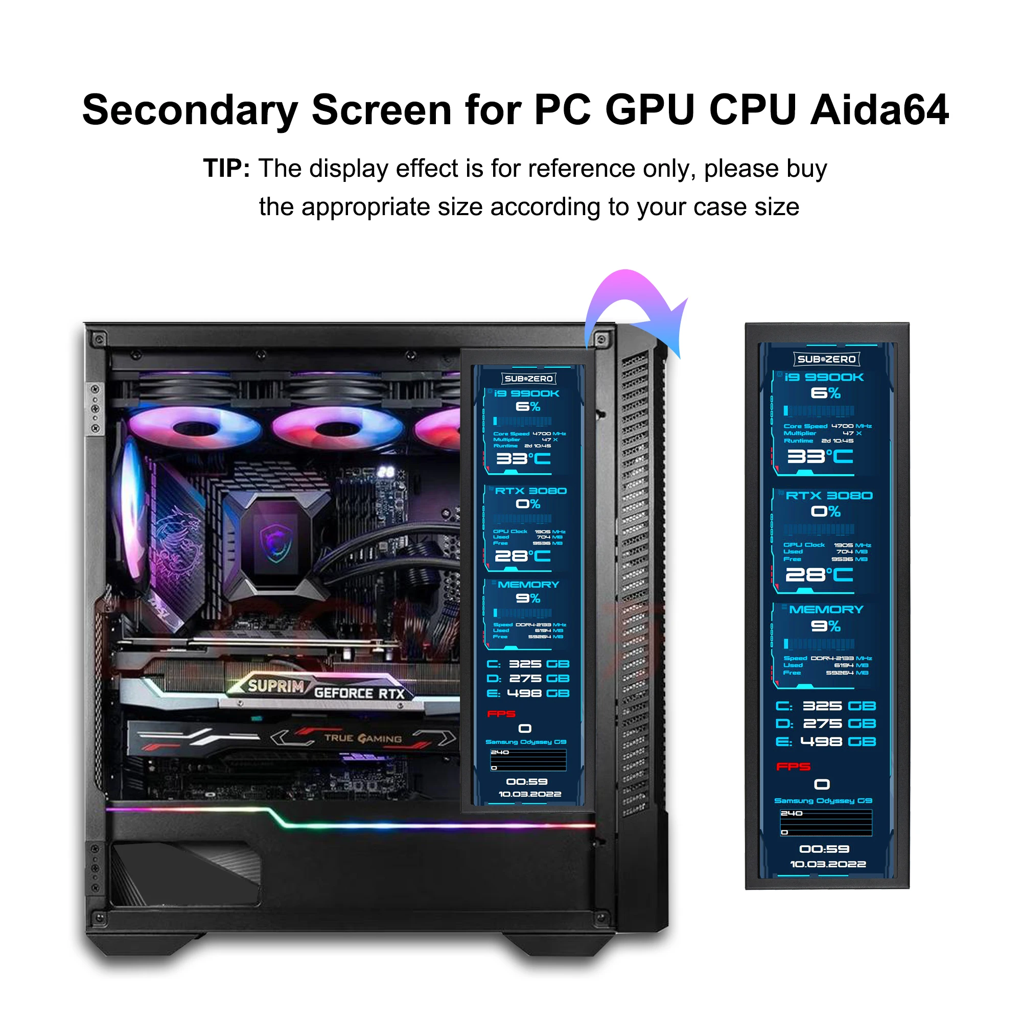Wisecoco 8.8 Inci FHD Layar Se - Gaming Console Wallpaper ulasan dan harga